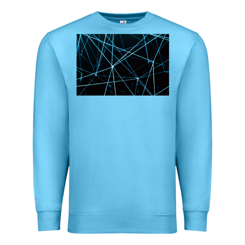 Network Background Premium Sweatshirt by linhVisuals | Teevron