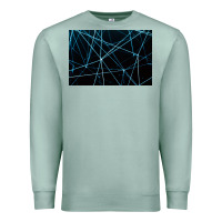 Seafoam network background Premium Sweatshirt - linhVisuals