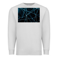 Dove Grey network background Premium Sweatshirt - linhVisuals