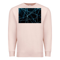 Pale Pink network background Premium Sweatshirt - linhVisuals