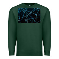 Sports Green network background Premium Sweatshirt - linhVisuals