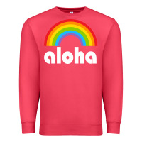 Cardinal Aloha Rainbow Hawaii 808 Island Hawaiian Premium Sweatshirt - linhVisuals