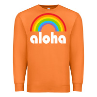 Carrot Aloha Rainbow Hawaii 808 Island Hawaiian Premium Sweatshirt - linhVisuals