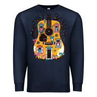 Navy courtney barnett müsic Premium Sweatshirt - linhVisuals