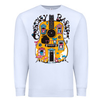 White courtney barnett müsic Premium Sweatshirt - linhVisuals