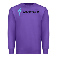 Purple Specialized Bikes Bicycle Premium Sweatshirt - linhVisuals