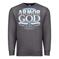 Armor Of God Bible Verse Scripture Premium Sweatshirt | Teevron