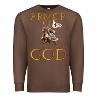 Chestnut armor of god ephesians bible verse Premium Sweatshirt - linhVisuals