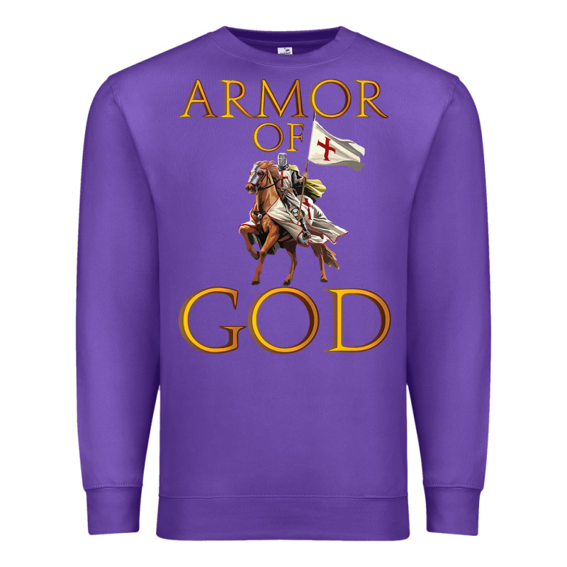 Armor Of God Ephesians Bible Verse Premium Sweatshirt by linhVisuals | Teevron