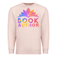 Pale Pink book author funny author book writing Premium Sweatshirt - linhVisuals