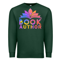 Sports Green book author funny author book writing Premium Sweatshirt - linhVisuals