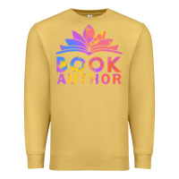Antique Gold book author funny author book writing Premium Sweatshirt - linhVisuals