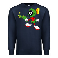 Navy marvin the martian Premium Sweatshirt - linhVisuals