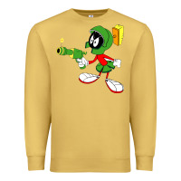 Antique Gold marvin the martian Premium Sweatshirt - linhVisuals