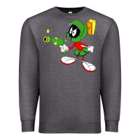 Charcoal Heather marvin the martian Premium Sweatshirt - linhVisuals