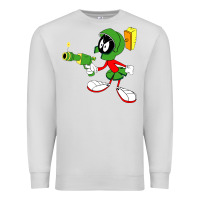Dove Grey marvin the martian Premium Sweatshirt - linhVisuals