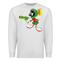 Oatmeal Heather marvin the martian Premium Sweatshirt - linhVisuals