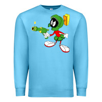 Ocean Blue marvin the martian Premium Sweatshirt - linhVisuals