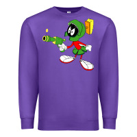 Purple marvin the martian Premium Sweatshirt - linhVisuals