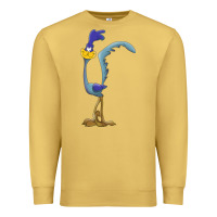 Antique Gold road runner Premium Sweatshirt - linhVisuals