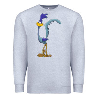 Heather Grey road runner Premium Sweatshirt - linhVisuals