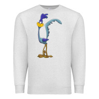 Oatmeal Heather road runner Premium Sweatshirt - linhVisuals