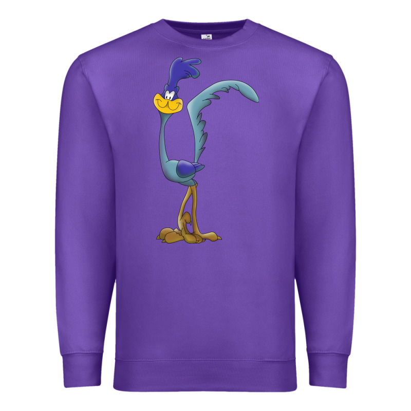 Road Runner Premium Sweatshirt by linhVisuals | Teevron