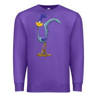 Purple road runner Premium Sweatshirt - linhVisuals