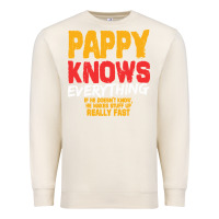 Sandshell pappy knows everything Premium Sweatshirt - linhVisuals
