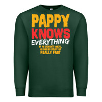 Sports Green pappy knows everything Premium Sweatshirt - linhVisuals