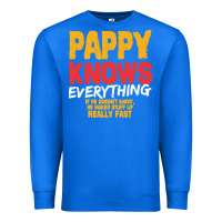 True Royal pappy knows everything Premium Sweatshirt - linhVisuals