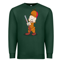 Sports Green elmer fudd Premium Sweatshirt - linhVisuals