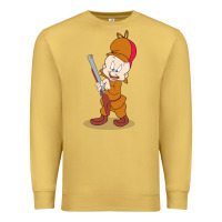 Antique Gold elmer fudd Premium Sweatshirt - linhVisuals