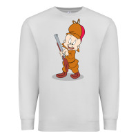 Dove Grey elmer fudd Premium Sweatshirt - linhVisuals