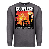 Charcoal Heather GODFLESH Streetcleaner Premium Sweatshirt - linhVisuals