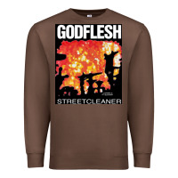 Chestnut GODFLESH Streetcleaner Premium Sweatshirt - linhVisuals