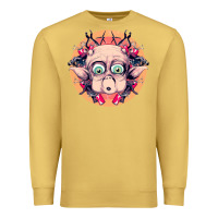 Antique Gold mac Premium Sweatshirt - linhVisuals