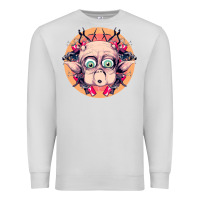 Dove Grey mac Premium Sweatshirt - linhVisuals