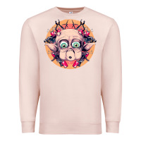 Pale Pink mac Premium Sweatshirt - linhVisuals