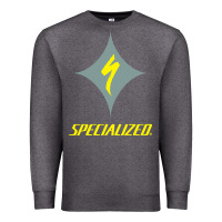 Charcoal Heather Specialized Bikes Bicycle Premium Sweatshirt - linhVisuals