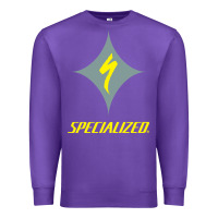 Purple Specialized Bikes Bicycle Premium Sweatshirt - linhVisuals