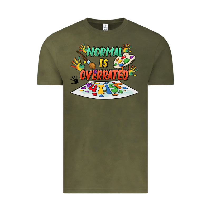 Normal Is Overrated Vintage Tee by FaDigitalArtStudio | Teevron