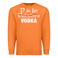 Carrot is for vodka valentine's day Premium Sweatshirt - linhVisuals