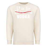 Sandshell is for vodka valentine's day Premium Sweatshirt - linhVisuals
