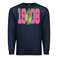 Navy aka 1908 Premium Sweatshirt - linhVisuals