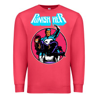 Cardinal superhero punish her Premium Sweatshirt - linhVisuals