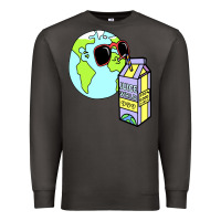 Smoke wrld drink Premium Sweatshirt - linhVisuals