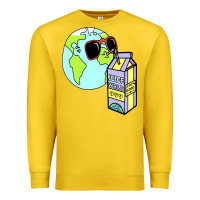 Lemon wrld drink Premium Sweatshirt - linhVisuals