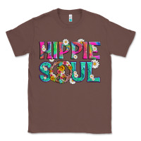 Chestnut hippie soul with tie dye and flowers Classic Tee - Artiststas