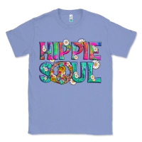 Hippie Soul With Tie Dye And Flowers Classic Tee | Teevron